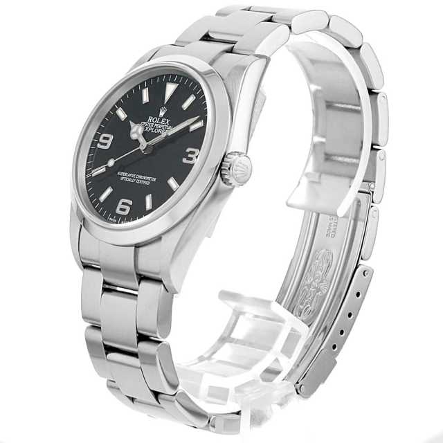 114270 ブラック ROLEX（ロレックス）エクスプローラーI 中古