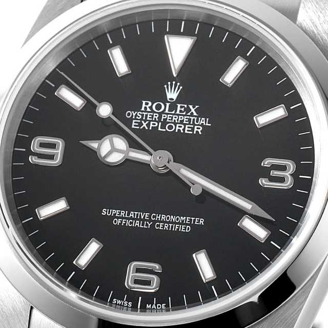 ▲最終価格！ROLEX エクスプローラー1 114270 F番 メンズ 自動巻き 中古品A【ROLEX】ロレックス エクスプローラーⅠ Ref.114270 F番