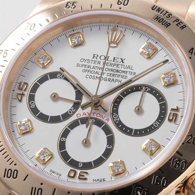 16528G ホワイト ROLEX（ロレックス）コスモグラフ デイトナ 8P