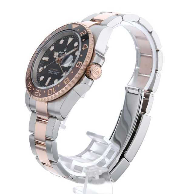 ビートツー　中古 ロレックス(ROLEX)GMTマスター2 126711CHNR 茶黒ベゼル カフェ
