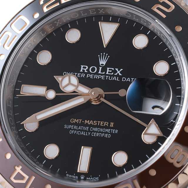 126711CHNR ブラック ROLEX（ロレックス）GMTマスターII 中古 | 東京
