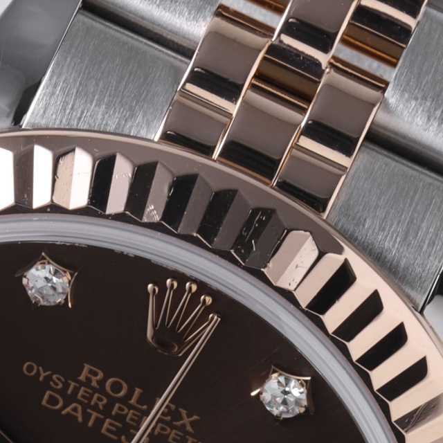 ロレックス (ROLEX) 純正BOX一式 デイトジャスト 新品)ROLEX ロレックス デイトジャスト 116200 ブラック