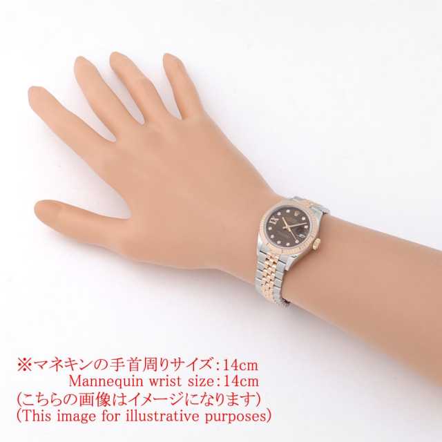 ロレックス　オリジナル　レディース　17mm 279171G チョコレートブラウン ROLEX（ロレックス）デイトジャスト 9P