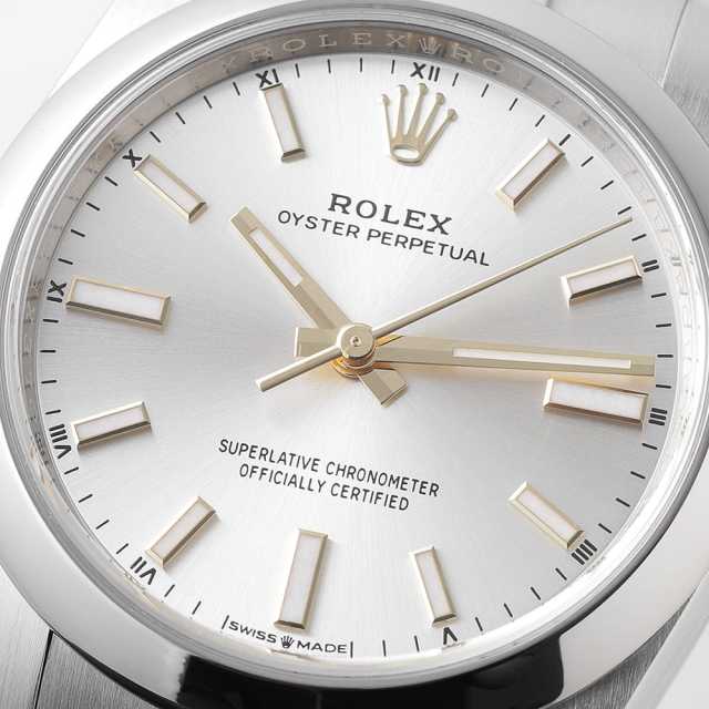  Quest 64BGB 初代 124200 シルバー ROLEX（ロレックス）オイスターパーペチュアル