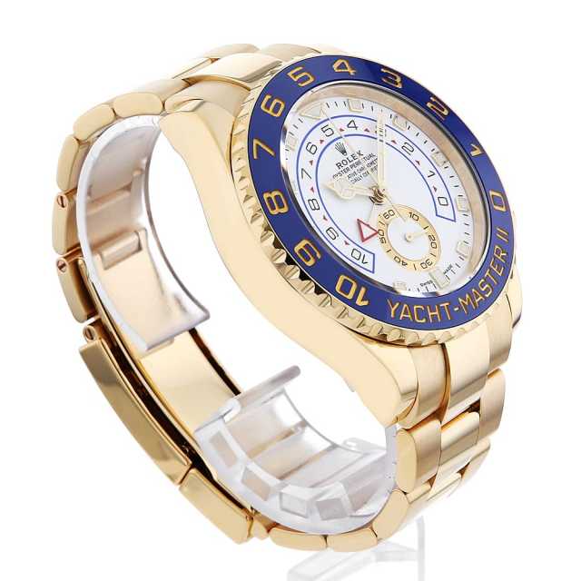 116688 ホワイト ROLEX（ロレックス）ヨットマスターII 新型ベンツ針