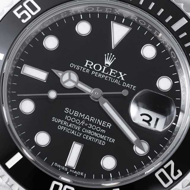 116610LN ブラック ROLEX（ロレックス）サブマリーナ デイト 中古