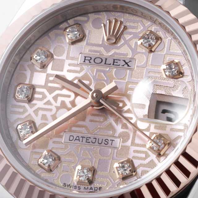 ロレックス デイトジャスト 179171G レディース 中古