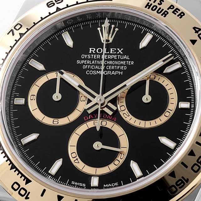 ROLEX COSMOGRAPH クロノグラフ ブラック時計 126503 ブラック ROLEX（ロレックス）コスモグラフ デイトナ 中古