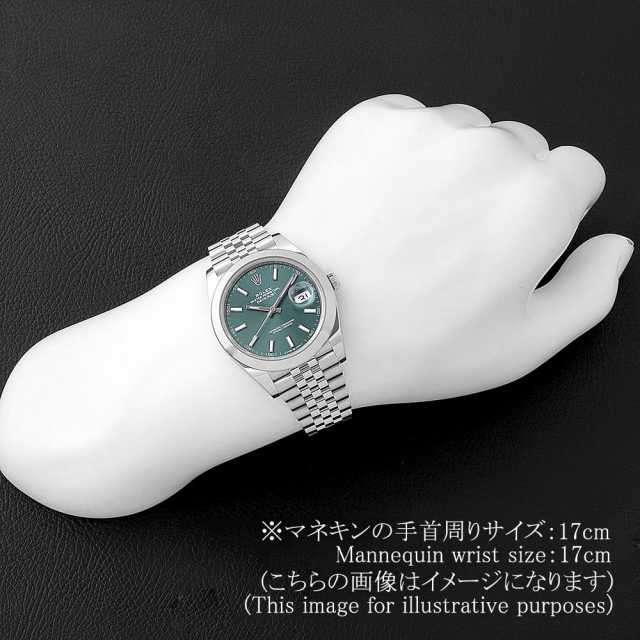 126300 ミントグリーン ROLEX（ロレックス）デイトジャスト41 中古
