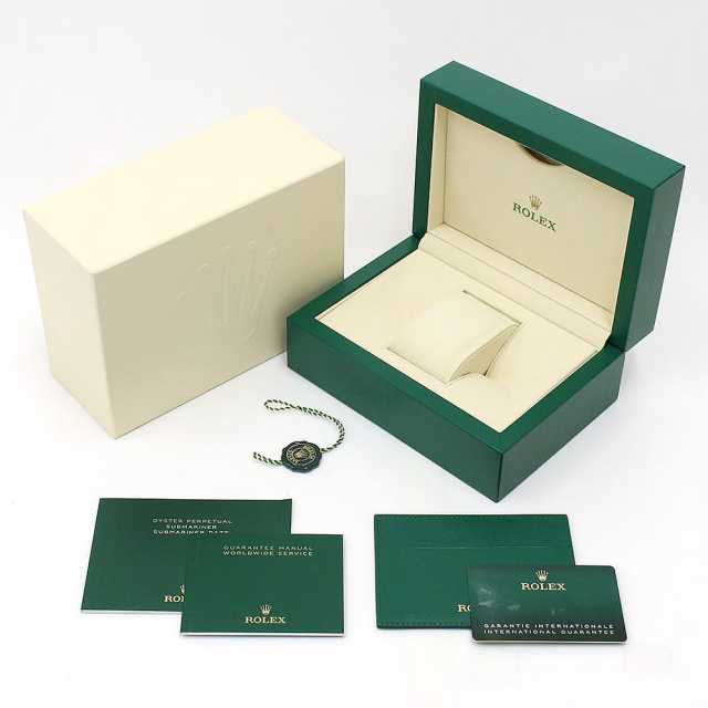 ロレックス 純正箱 ボックス ROLEX 126610LN購入時付属品 時計 126610LN ブラック ROLEX（ロレックス）サブマリーナ デイト 中古
