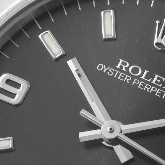 中古 ロレックス ROLEX 67480 U番(1997年頃製造) ブラック ユニセックス 腕時計 ROLEX - 中古 ロレックス ROLEX 67480 U番(1997年頃製造) ブラック