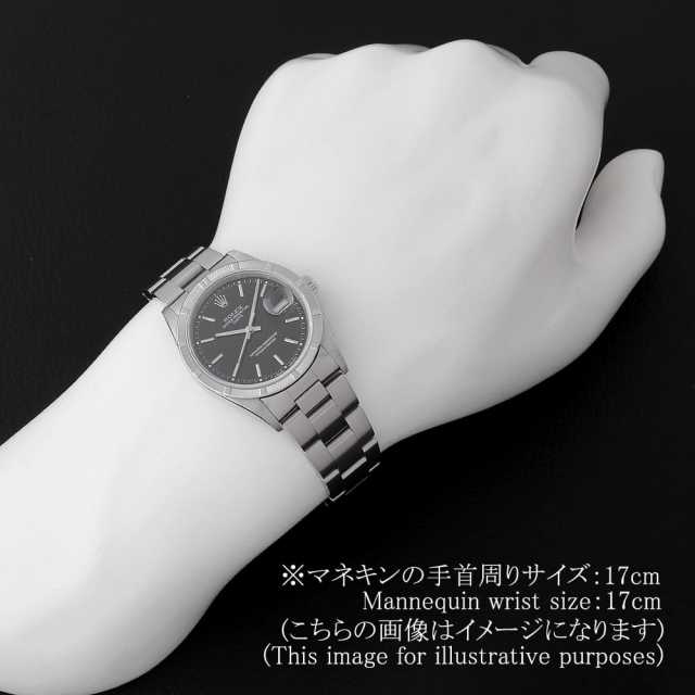 15210 ブラック ROLEX（ロレックス）オイスターパーペチュアル デイト