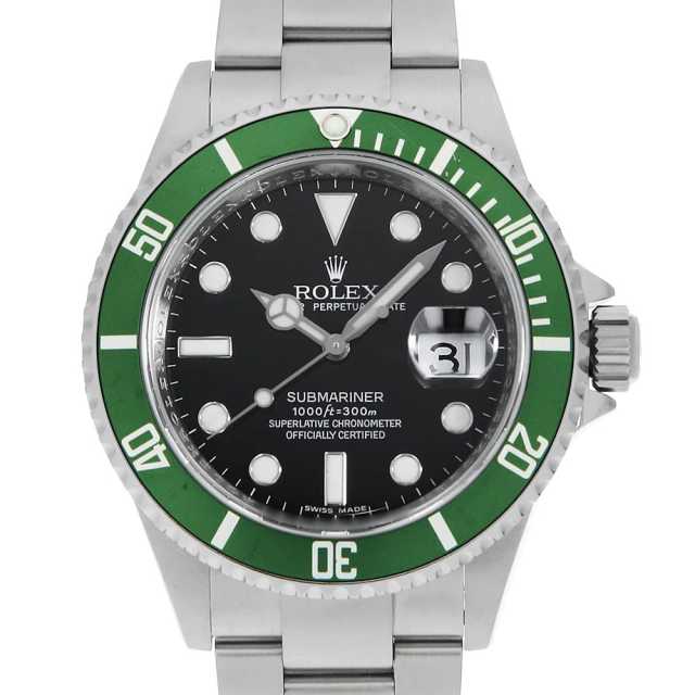 ロレックス サブマリーナ 16610LV メンズ 中古