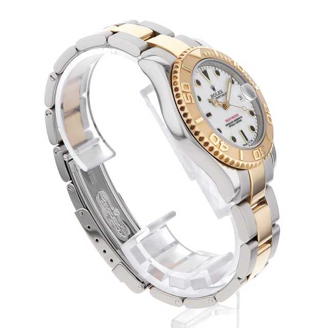 中古 ロレックス ROLEX 68623 U番(1997年頃製造) ホワイト ユニセックス 腕時計 68623 ホワイト ROLEX（ロレックス）ヨットマスター 中古 | 東京・大阪