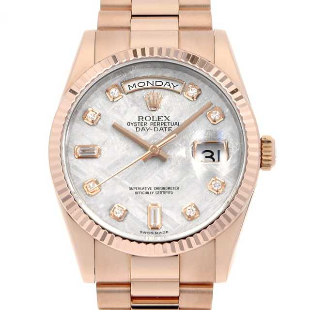 ロレックス デイデイト 118235FA METEO メンズ 中古