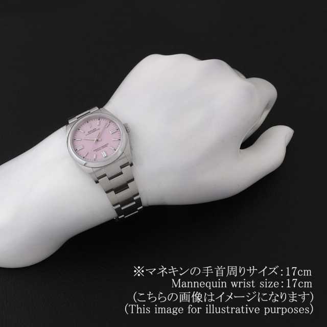 ロレックス Rolex 腕時計 オイスターパーペチュアル36 126000 ランダムシリアル ルーレット刻印 キャンディピンク文字盤 夜光針/インデックス SS 自動巻き 【箱・保付き】 【中古】 ロレックス オイスターパーペチュアル36 126000 ランダム番 キャンディ