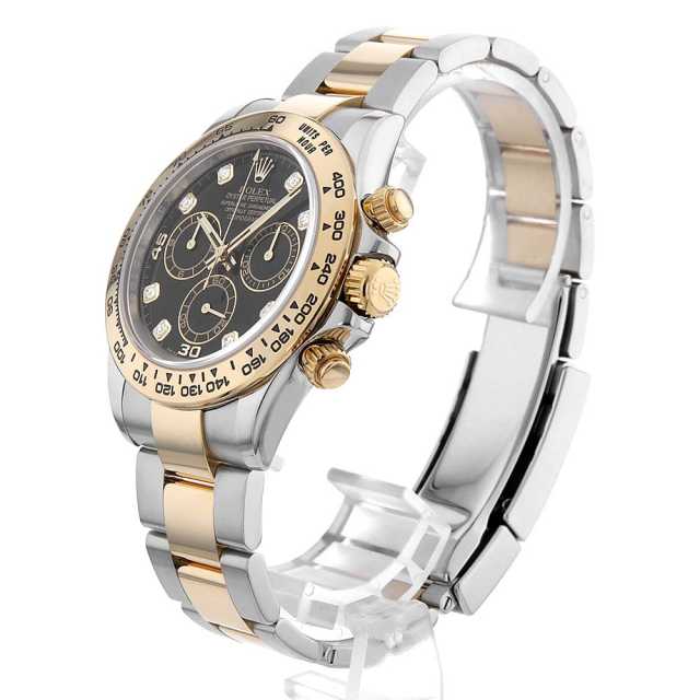 116503G ブラック ROLEX（ロレックス）コスモグラフ デイトナ 8Pダイヤ