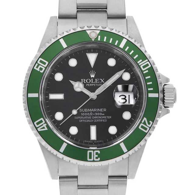 ロレックス サブマリーナ 16610LV メンズ 中古