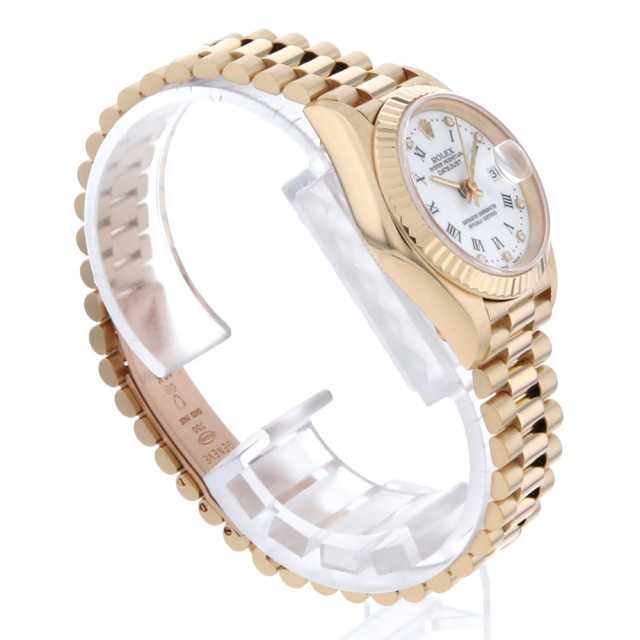 69178G ホワイト ROLEX（ロレックス）デイトジャスト 10Pダイヤ 中古