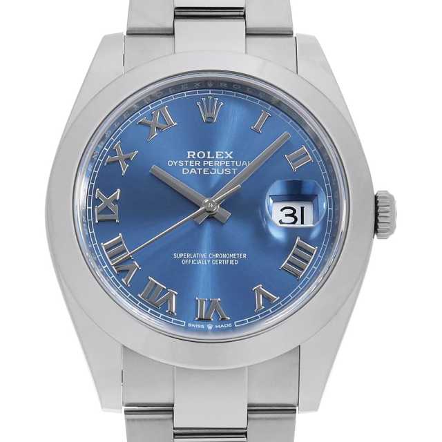 126300 ブルー ROLEX（ロレックス）デイトジャスト41 中古 | 東京