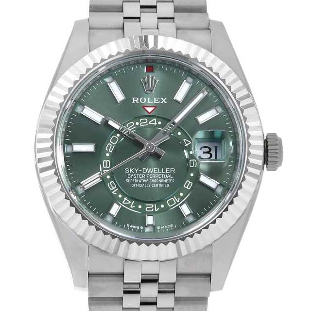 336934 ミントグリーン ROLEX（ロレックス）スカイドゥエラー 中古