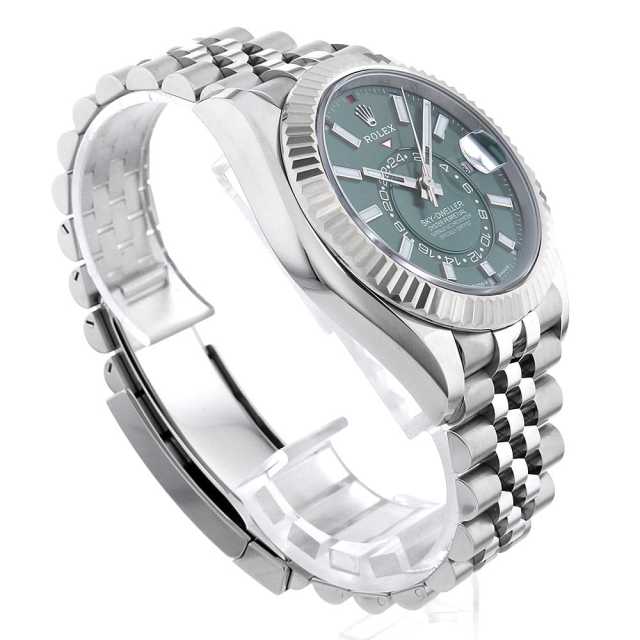 336934 ミントグリーン ROLEX（ロレックス）スカイドゥエラー 中古