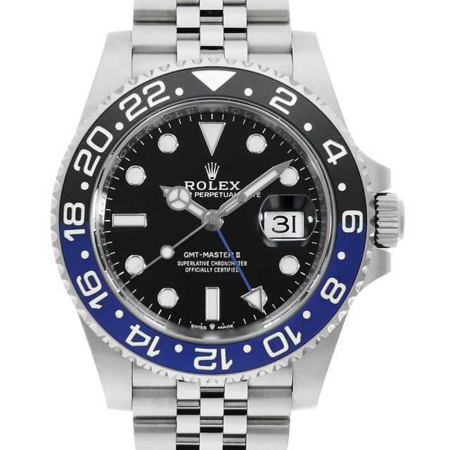 ロレックス GMTマスター 126710BLNR メンズ 中古