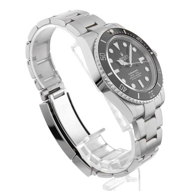 124060 ブラック ROLEX（ロレックス）サブマリーナ ノンデイト 中古