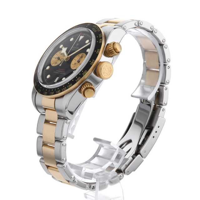 フランシスカン　イギリス製 79363N ブラック TUDOR（チューダー）ブラックベイ クロノ S&G 中古