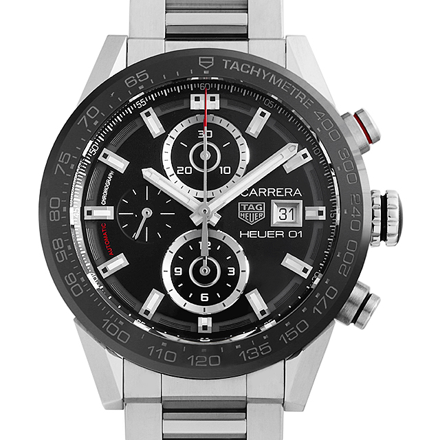 タグホイヤー カレラ ホイヤー01 クロノグラフ CAR201Z.BA0714 中古 メンズ