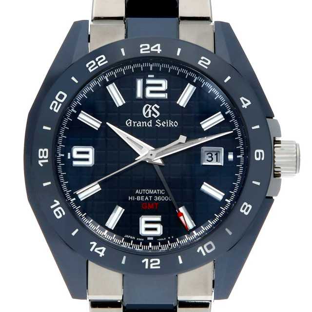 グランドセイコー スポーツコレクション メカニカルハイビート GMT ブルーセラミックス SBGJ233 中古 メンズ