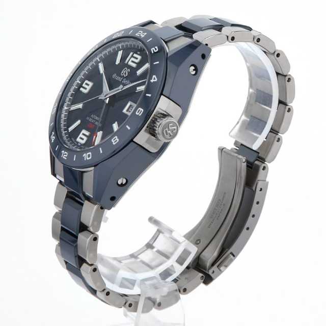 グランドセイコー スポーツコレクション メカニカルハイビート GMT ブルーセラミックス SBGJ233 中古 メンズ