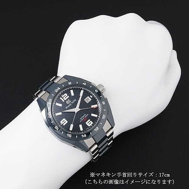 グランドセイコー スポーツコレクション メカニカルハイビート GMT ブルーセラミックス SBGJ233 中古 メンズ