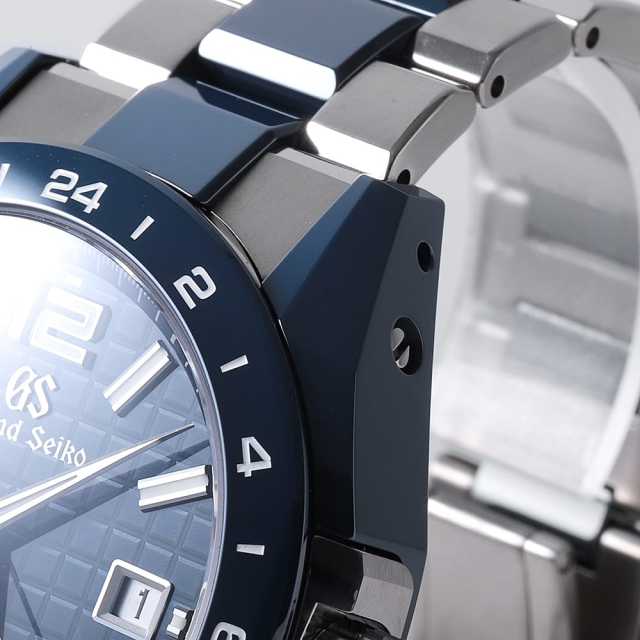 グランドセイコー スポーツコレクション メカニカルハイビート GMT ブルーセラミックス SBGJ233 中古 メンズ