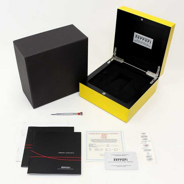 Ferrari フェラーリ オフィチーネ パネライ 腕時計 空ケース (中古) Ferrari フェラーリ オフィチーネ パネライ 腕時計 空ケース (中古