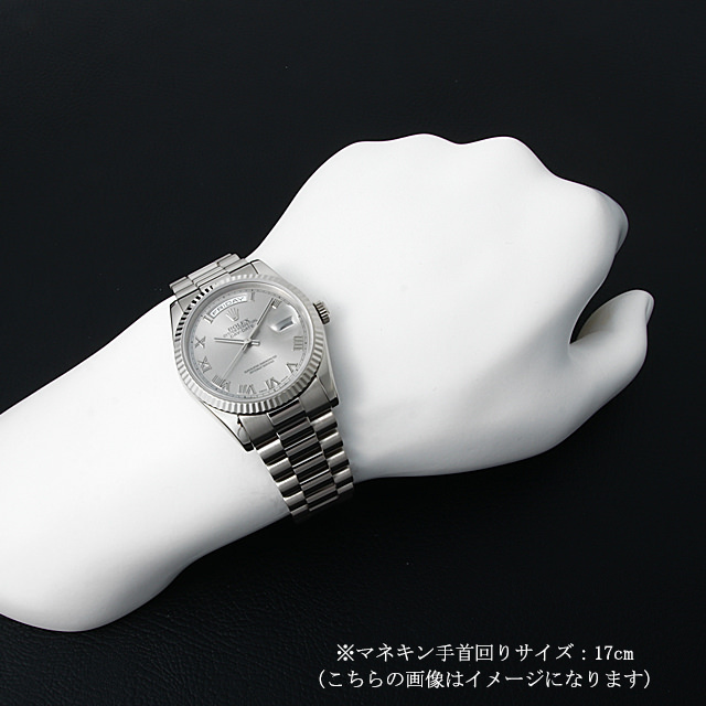 118239 ROLEX（ロレックス） デイデイト グレー/ローマ 中古