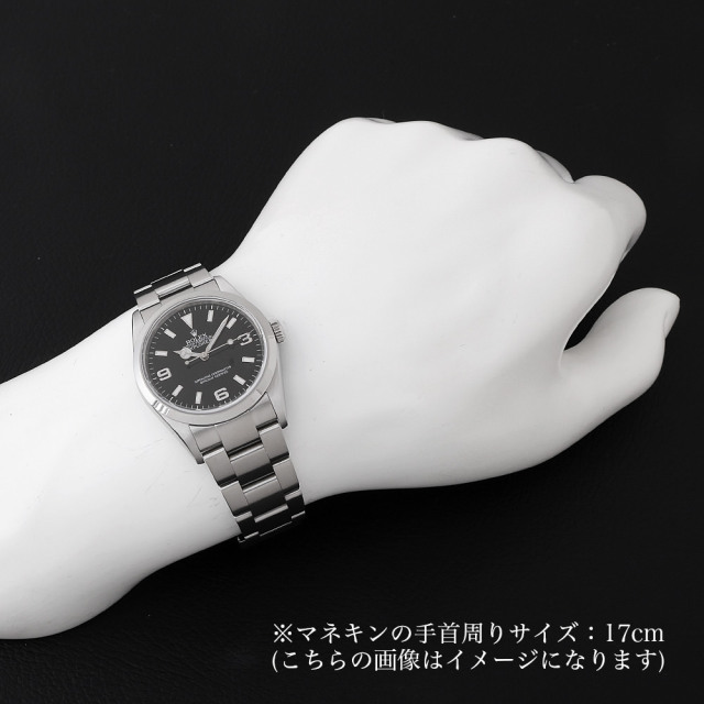 ROLEX ロレックス在庫一覧 中古品・新品/未使用品 | ブランド腕時計専門店ムーンフェイズ 通販サイト | 中古 ROLEX ロレックス 114270 F番 エクスプローラ | 自動巻き時計 | Rmvlae
