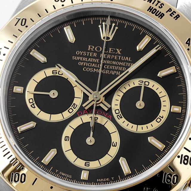 16523 ブラック ROLEX（ロレックス）コスモグラフ デイトナ 中古
