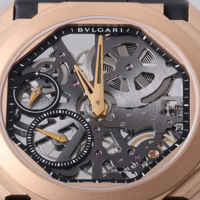 ブルガリ時計 102946(BGOP40GXTSK) スケルトン BVLGARI（ブルガリ）オクト