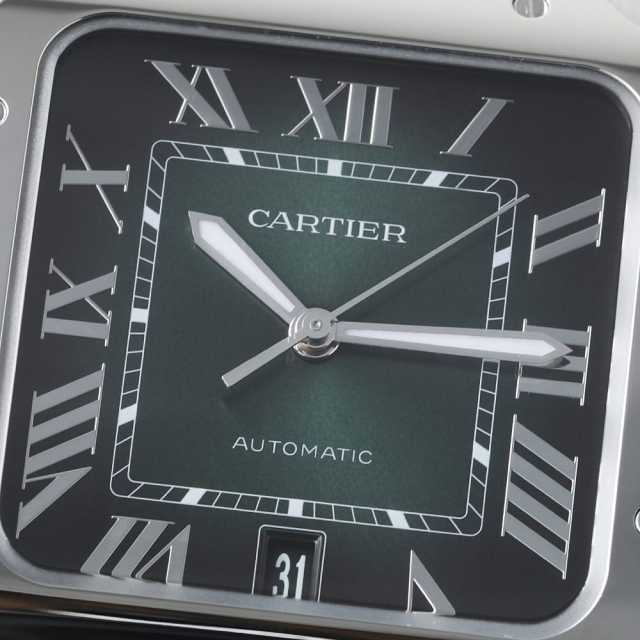 WSSA0062 グリーン Cartier（カルティエ）サントス ドゥ カルティエ