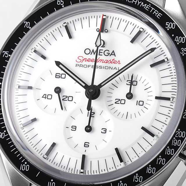 310.30.42.50.04.001 ホワイト OMEGA（オメガ）スピードマスター  