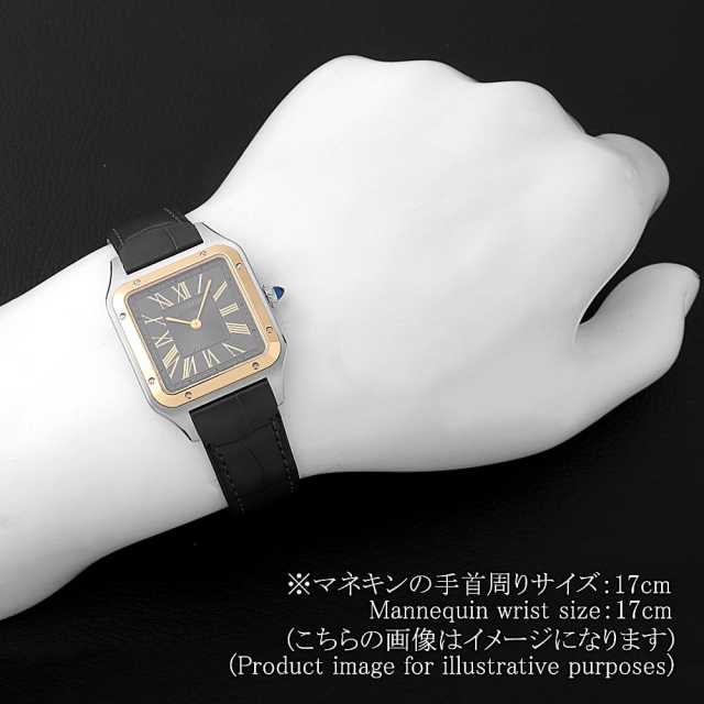 W2SA0028 グレー Cartier（カルティエ）サントスデュモン ラージ