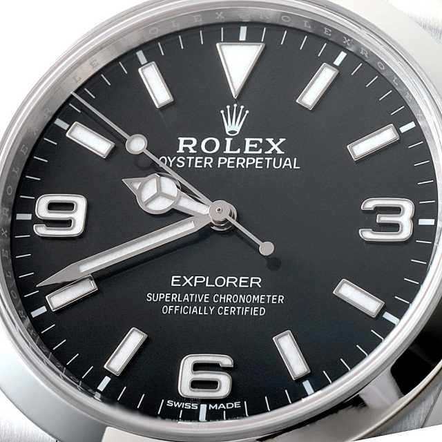 214270 ブラック ROLEX（ロレックス）エクスプローラーI 後期型
