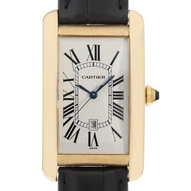 カルティエ タンクアメリカン W2603156 メンズ 中古