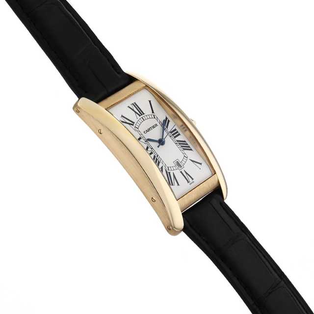 カルティエ タンクアメリカン W2603156 メンズ 中古