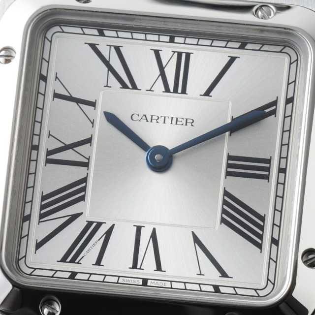WSSA0023 シルバー Cartier（カルティエ）サントス デュモン SM 中古