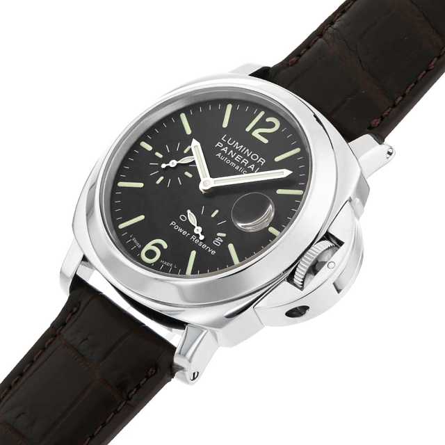 パネライ ルミノールパワーリザーブ PAM00090 メンズ 中古