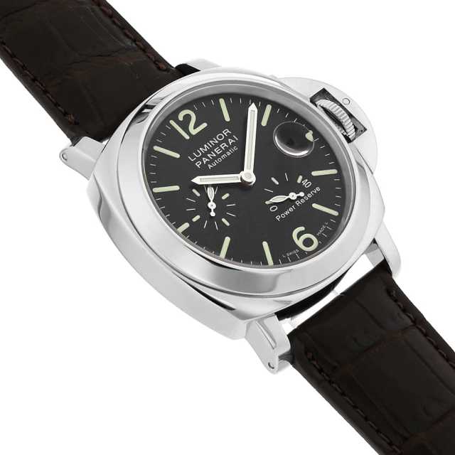 パネライ ルミノールパワーリザーブ PAM00090 メンズ 中古