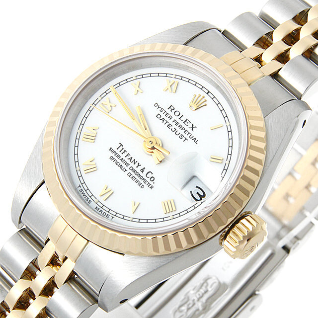 69173 ROLEX（ロレックス） デイトジャスト ティファニー Wネーム 中古