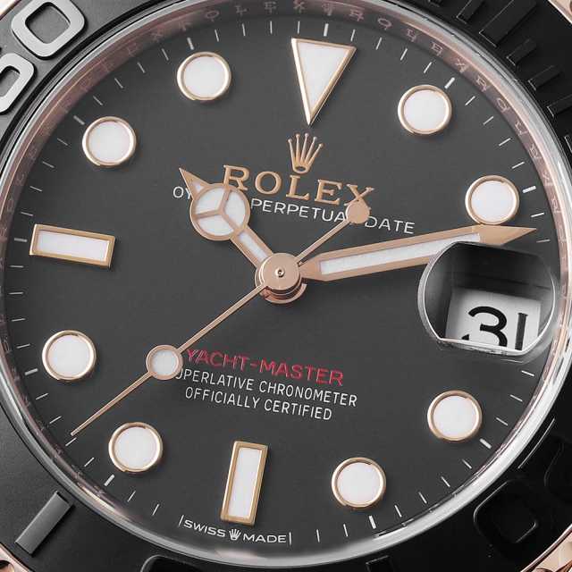 268655 ブラック ROLEX（ロレックス）ヨットマスター37 中古